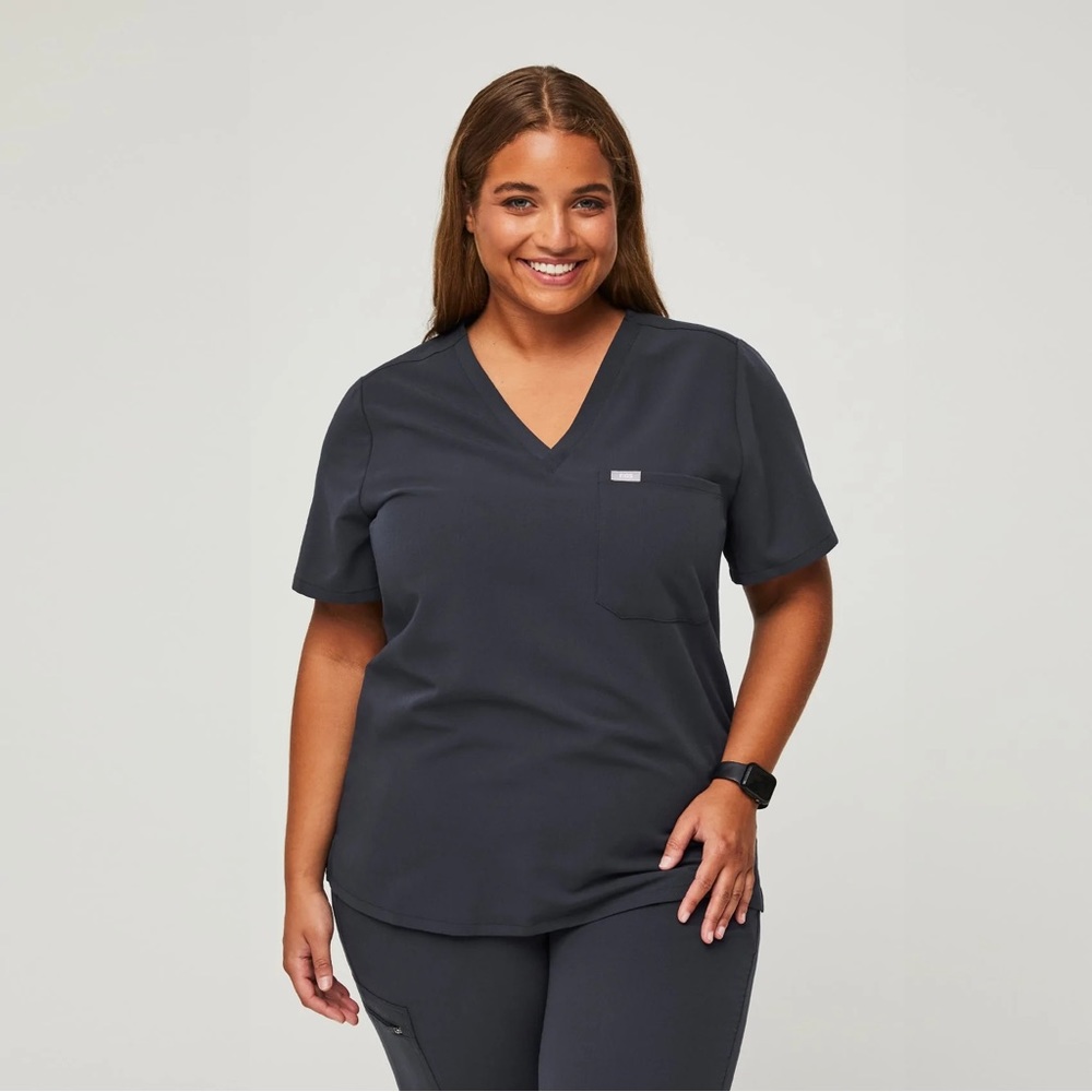 FIGS Women's Night Sky Catarina Scrub Top